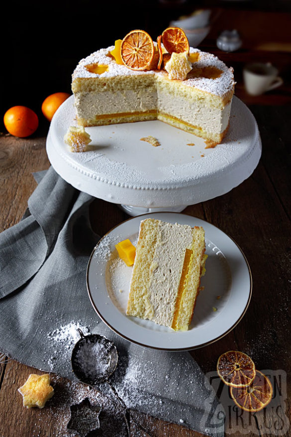 Käsesahnetorte mit Spekulatius