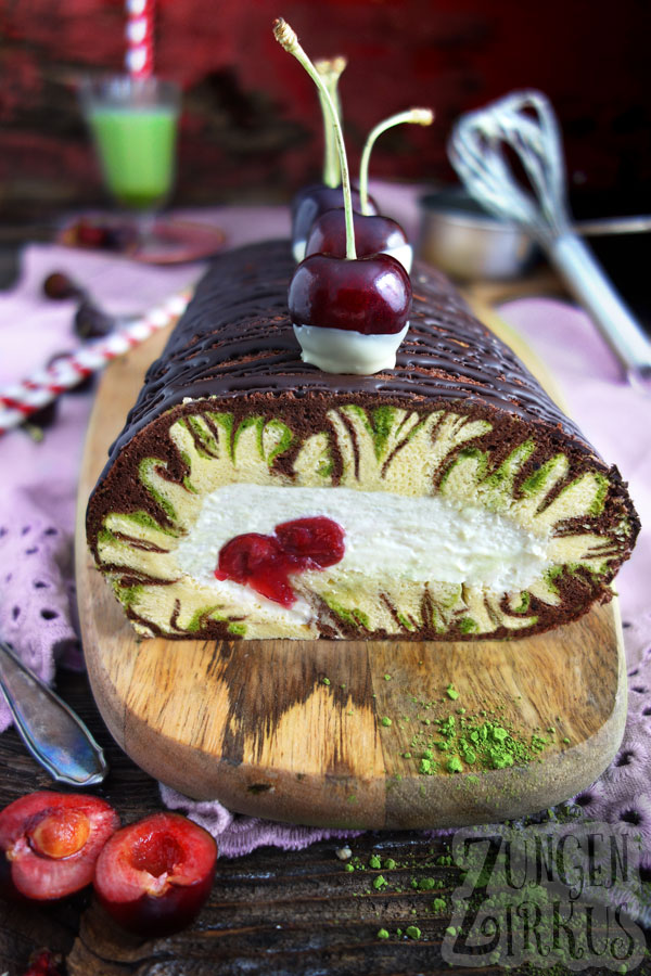 Quarkrolle hurrican swiss roll