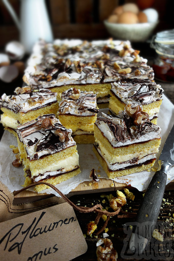 Schokobaiser-Kuchen Baiserkuchen