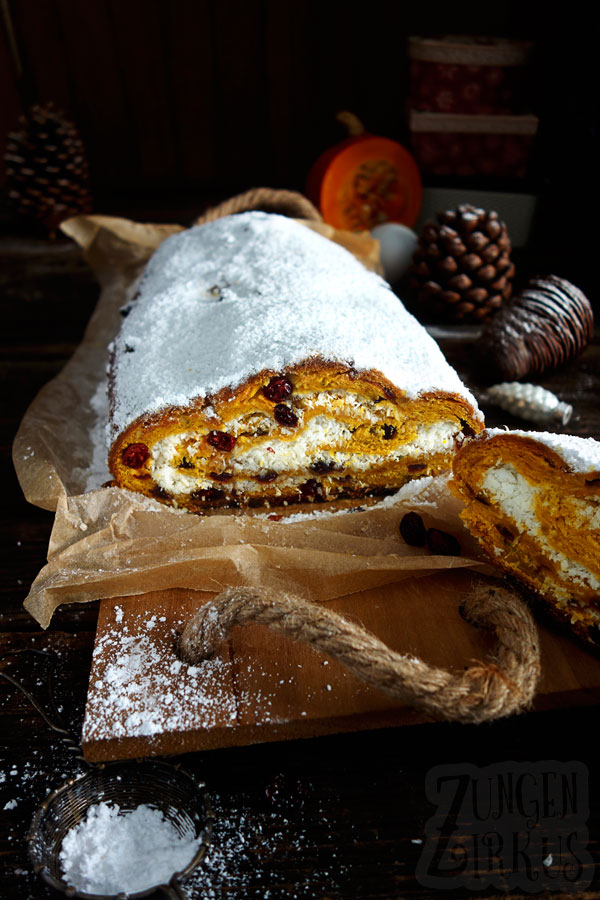 Küribs-Stollen Weihnachtsstollen mit Hefe