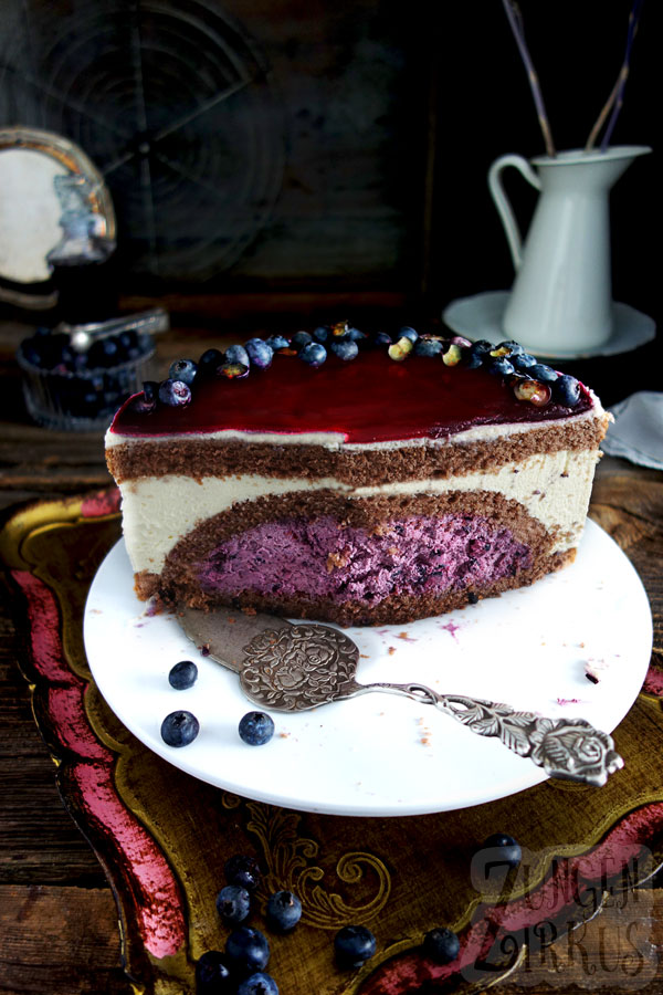 Glühweintorte bzw Heidelbeertorte 