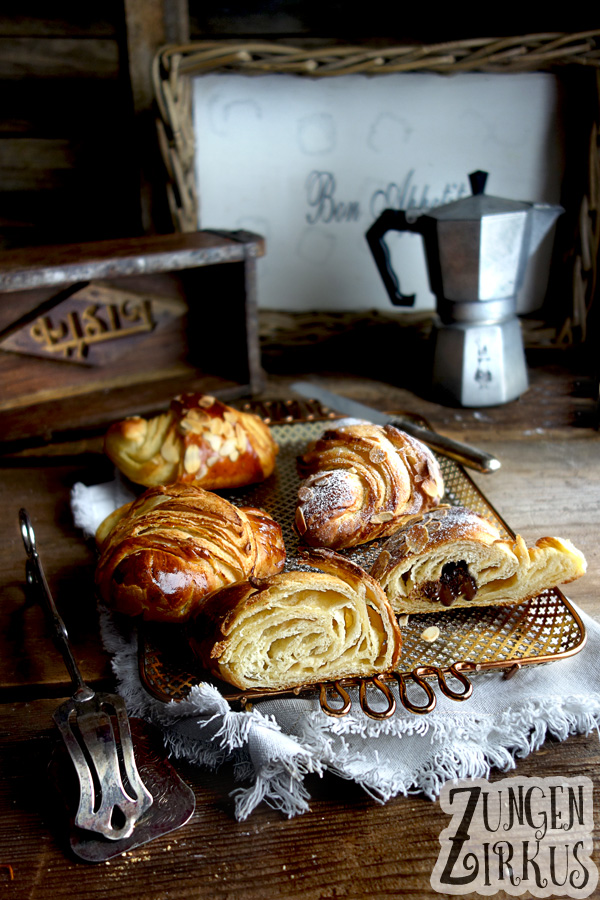 Falsche Croissants, die super lecker und hübsch sind