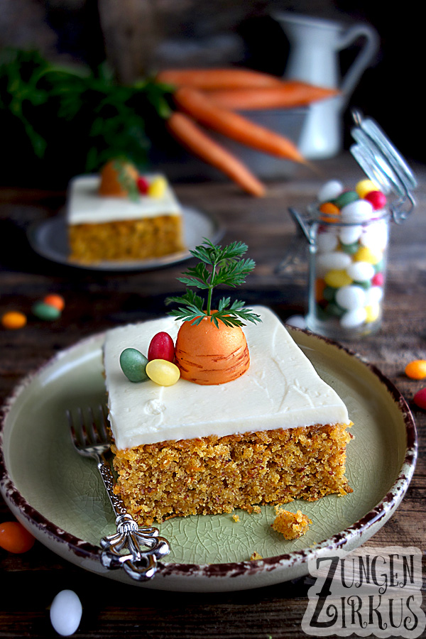 Rüblikuchen Karottenkuchen Möhrenkuchen