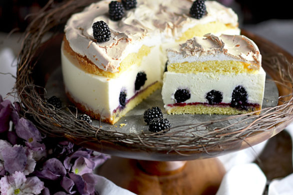 Brombeer-Baiser-Torte Baisertorte