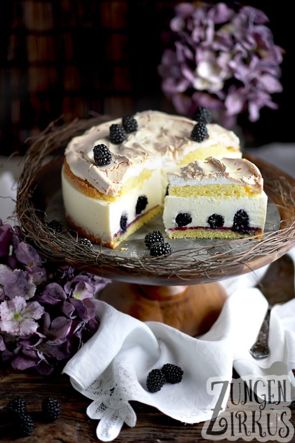Brombeer-Baiser-Torte Baisertorte