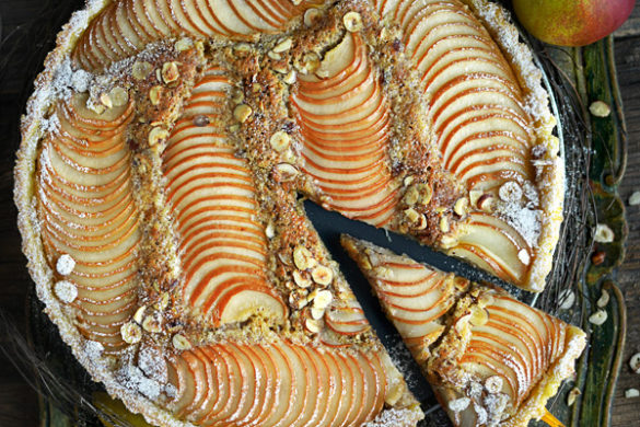 Birnen-Haselnuss-Tarte Birnenkuchen