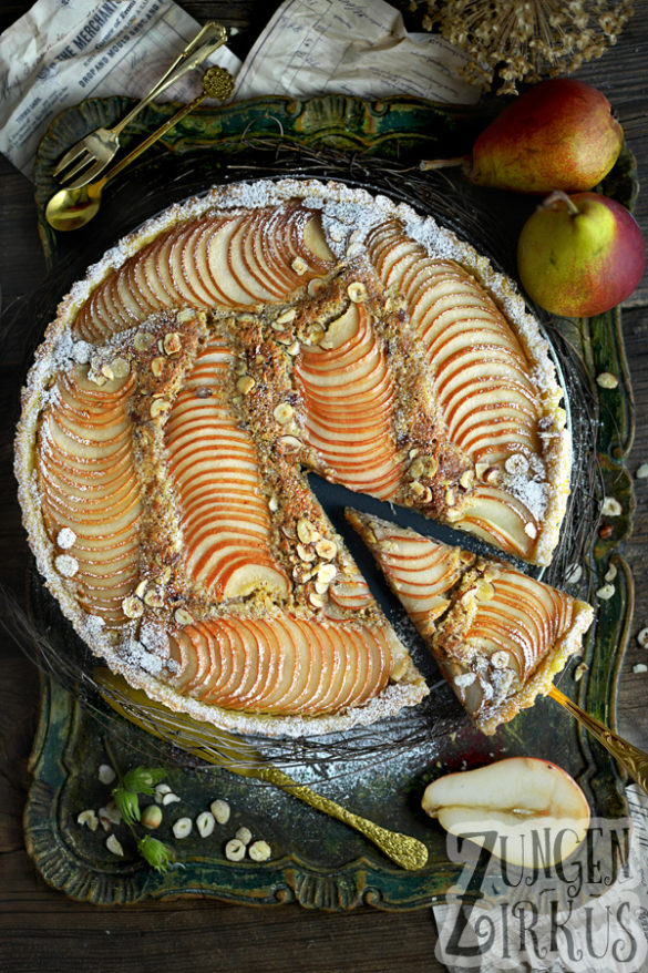 Birnen-Haselnuss-Tarte Birnenkuchen