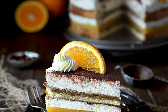 Tiramisutorte Orangentorte