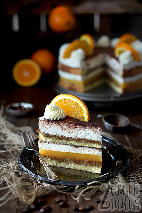 Tiramisutorte Orangentorte