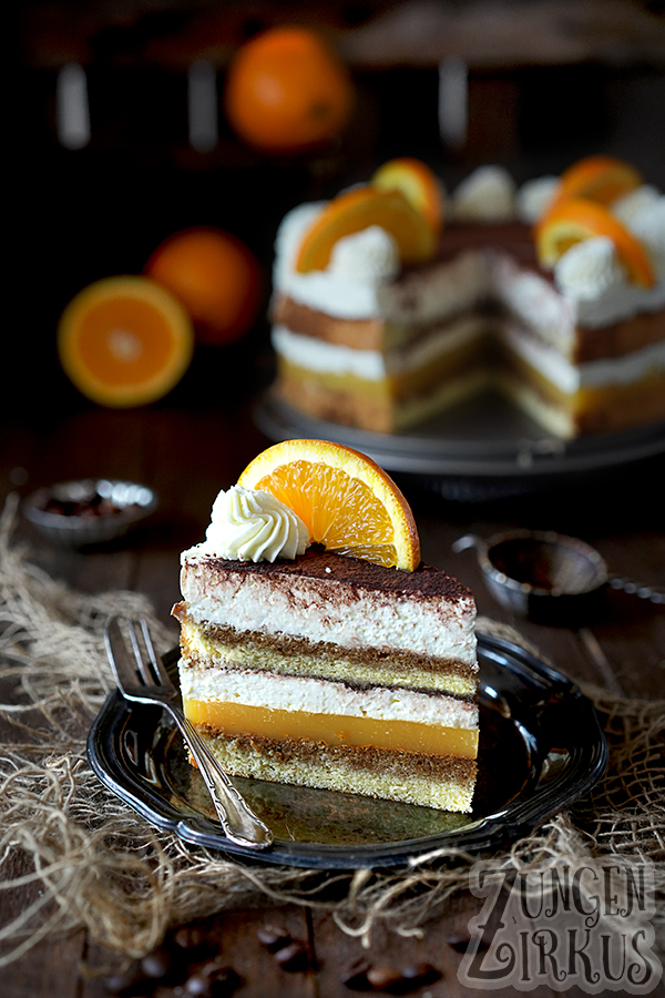 Tiramisutorte Orangentorte