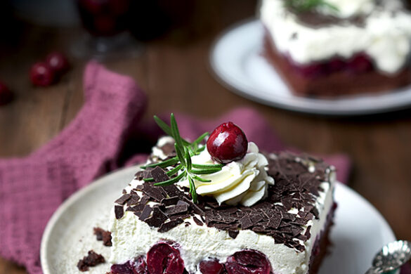 Schwarzwälder Kirschtorte vom Blech